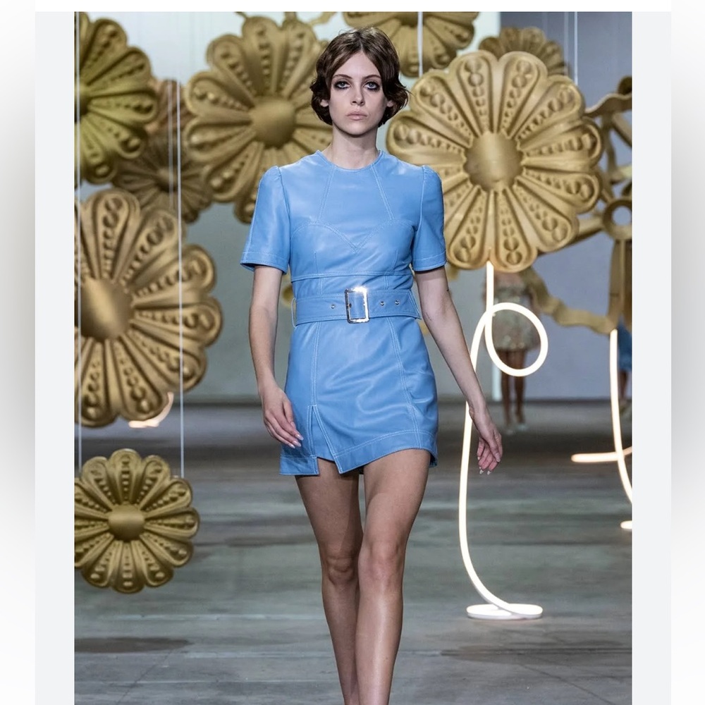 Allice McCall blue mini dress